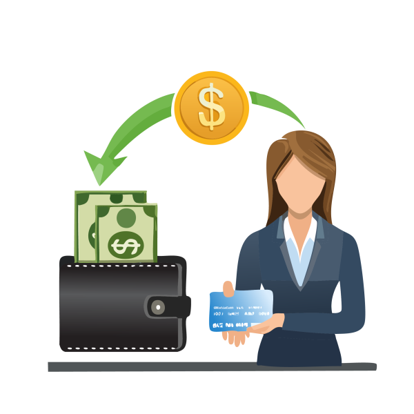 Payroll transfer to the prepaid card in Israel